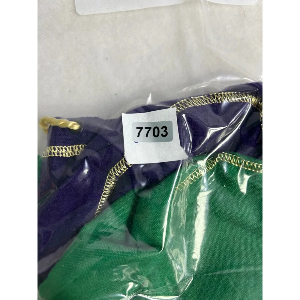 Collectible Barware‎ Crown Royal OS Purple Green Drawstring Storage Bags 2pk